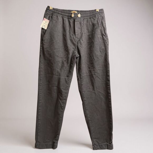 Marine Layer Women’s Twill Joggers Navy Size Medium Relaxed Casual Pants - Picture 1 of 4